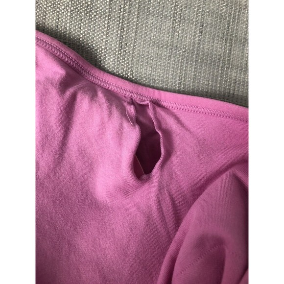 Auden Women's Sz Large Pink Halter Lightly Padded Halter Sports Bralette - Picture 7 of 12